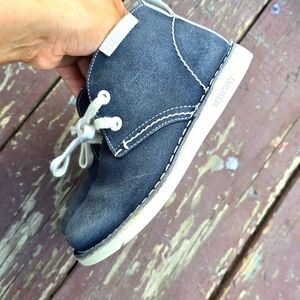 Birkenstock Blue Kids Suede Shoes Sz 29